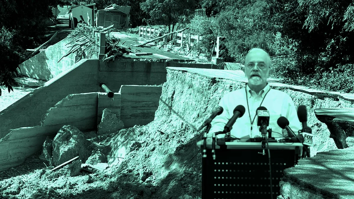 No FEMA, Just Fault Lines Under Joe Herring's Wrecked Bridges