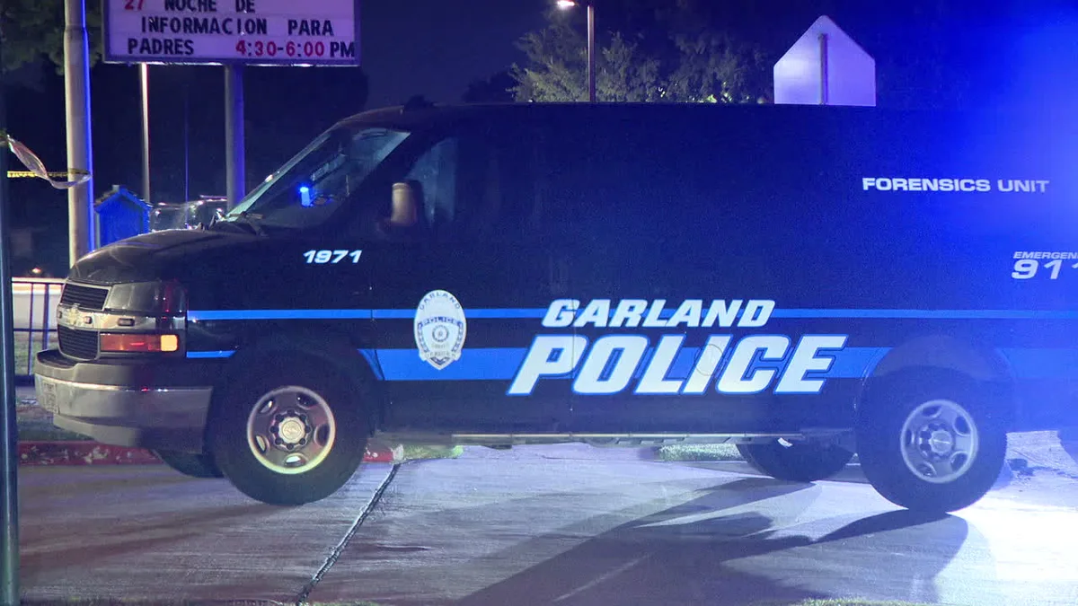 Garland school parking lot shooting leaves 2 men injured