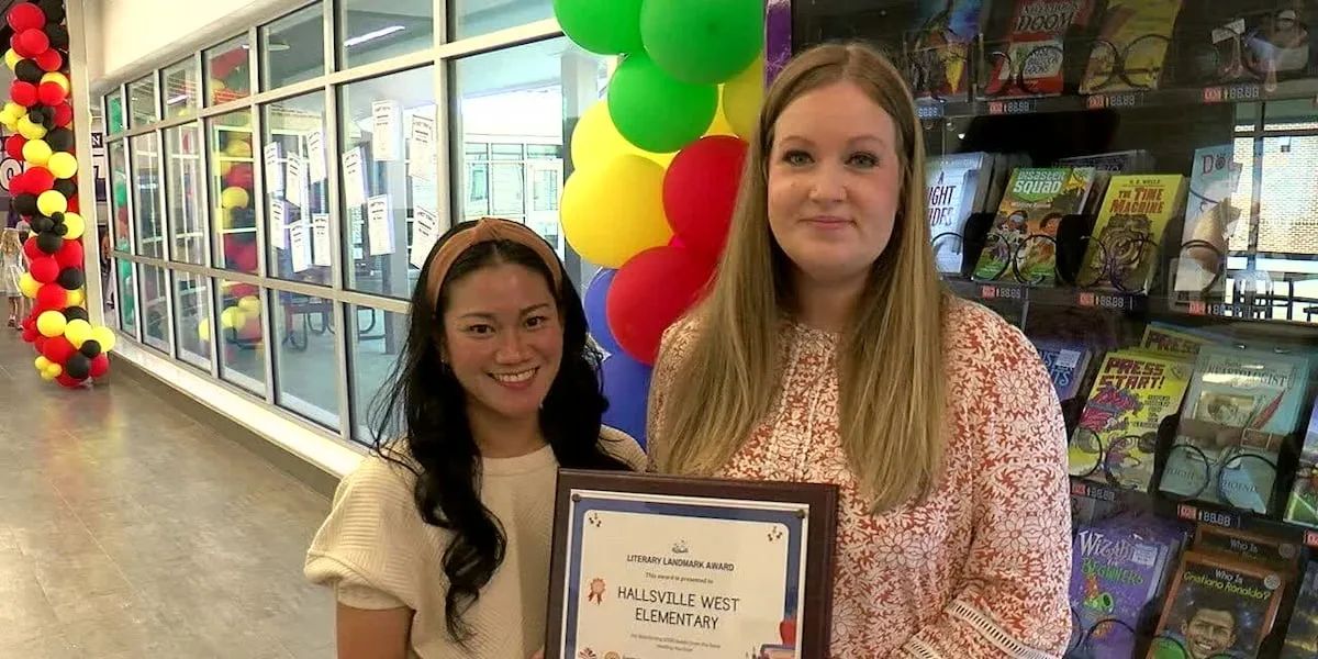 Hallsville West Elementary puts 1,000 books in students' hands with vending machine
