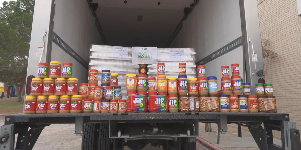 Peanut butter drive supports West Texas Food Bank