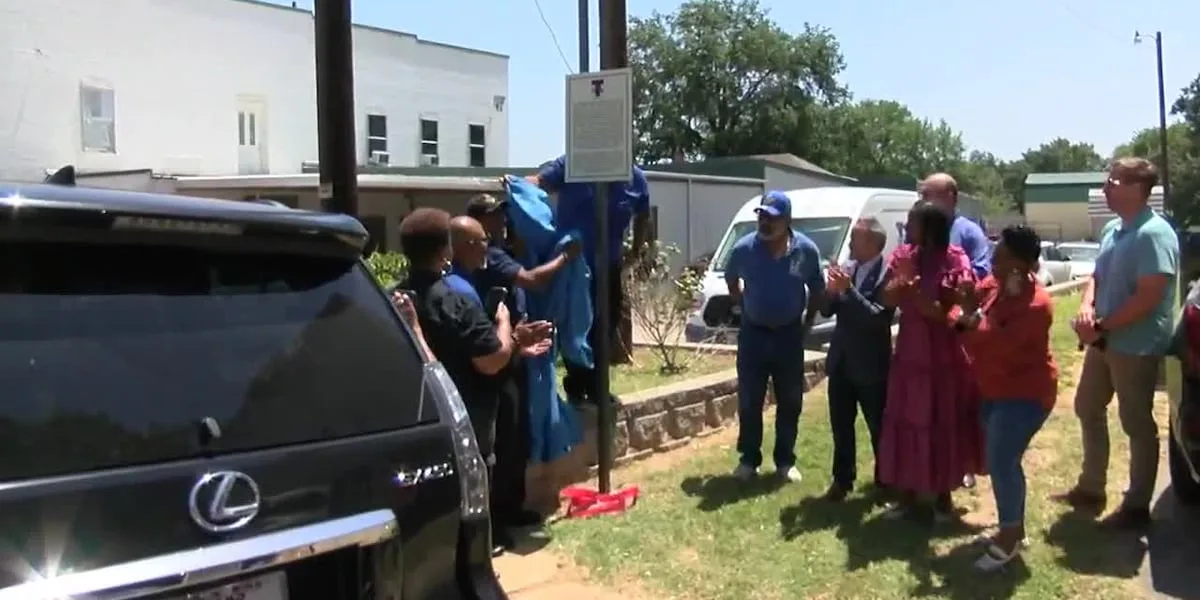 Tyler unveils historical marker recognizing Fred Douglas Lodge #111