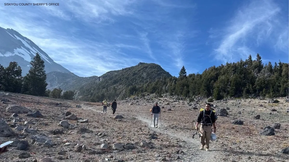 3 hikers who say they used AI to plan trip rescued after becoming stranded on Mount Shasta