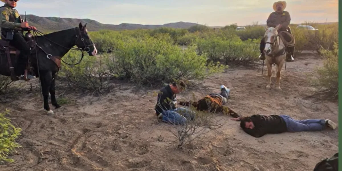 Presidio Station agents arrest 3 men who were in country illegally