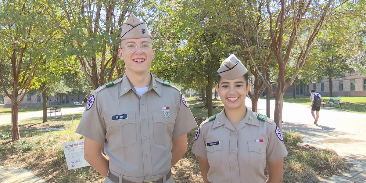 Texas A&M Cadets honored for saving a man's life