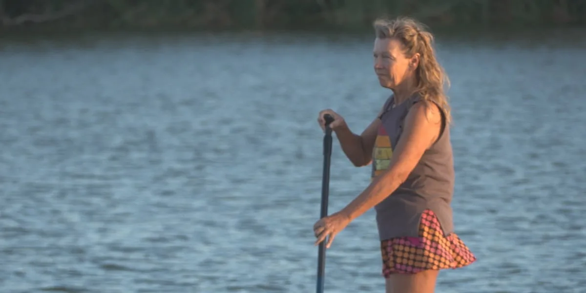 Lubbock paddleboard business pairs sunset yoga with moonlit float