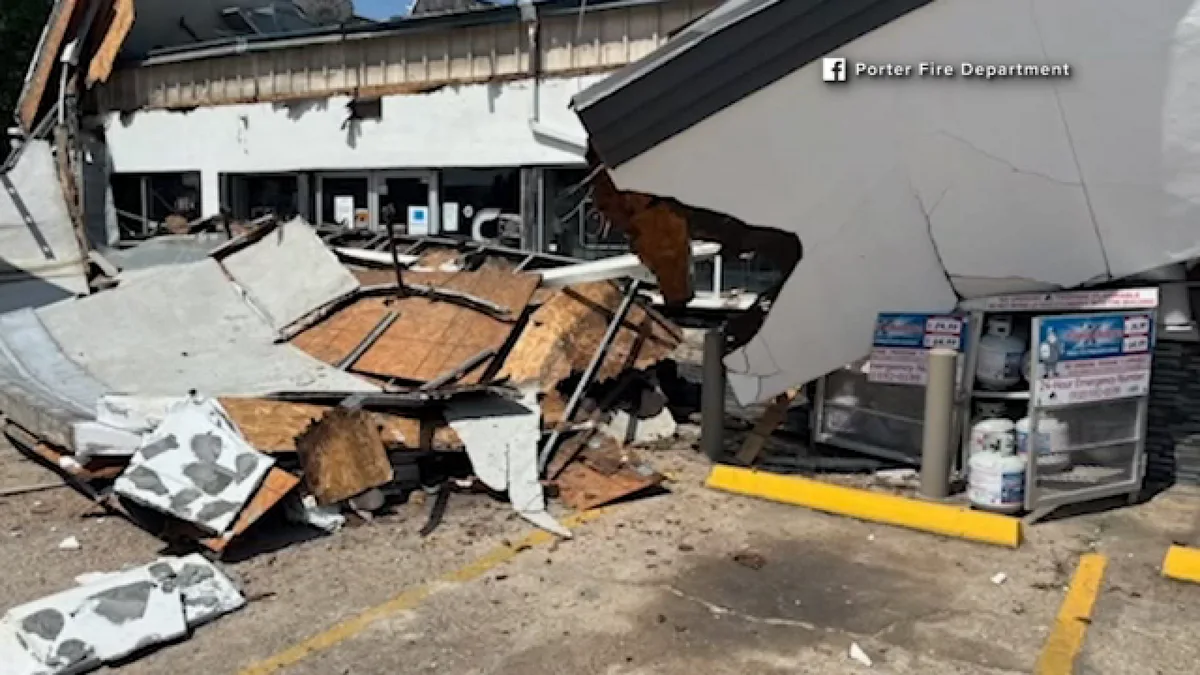3 people rescued when gas station collapses in Montgomery County, authorities say
