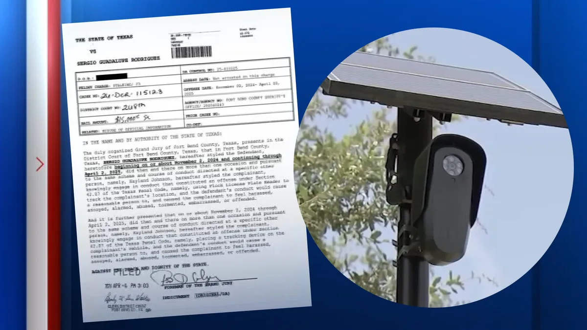 Officer accused of misusing Flock cameras, allegedly to stalk woman, court documents show