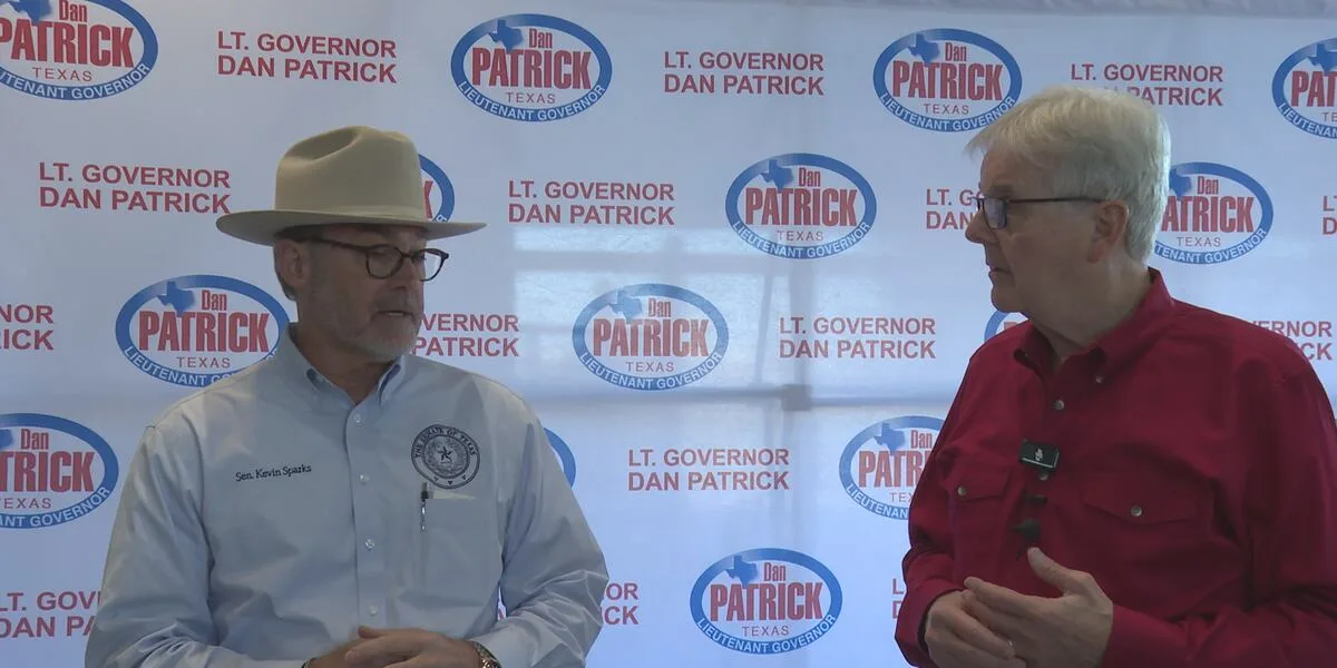 Lt. Gov. Dan Patrick campaigns in Midland, urges early voting turnout