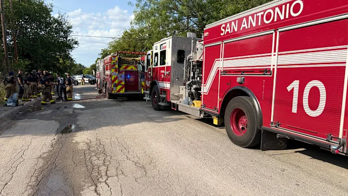 Man hospitalized with burns after West Side house fire, SAFD says