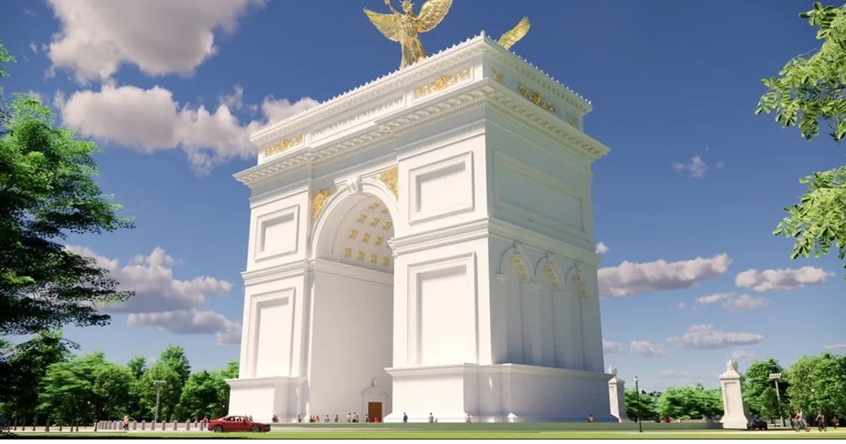 DC and Virginia file federal lawsuit to block proposed Triumphal Arch at Memorial Circle