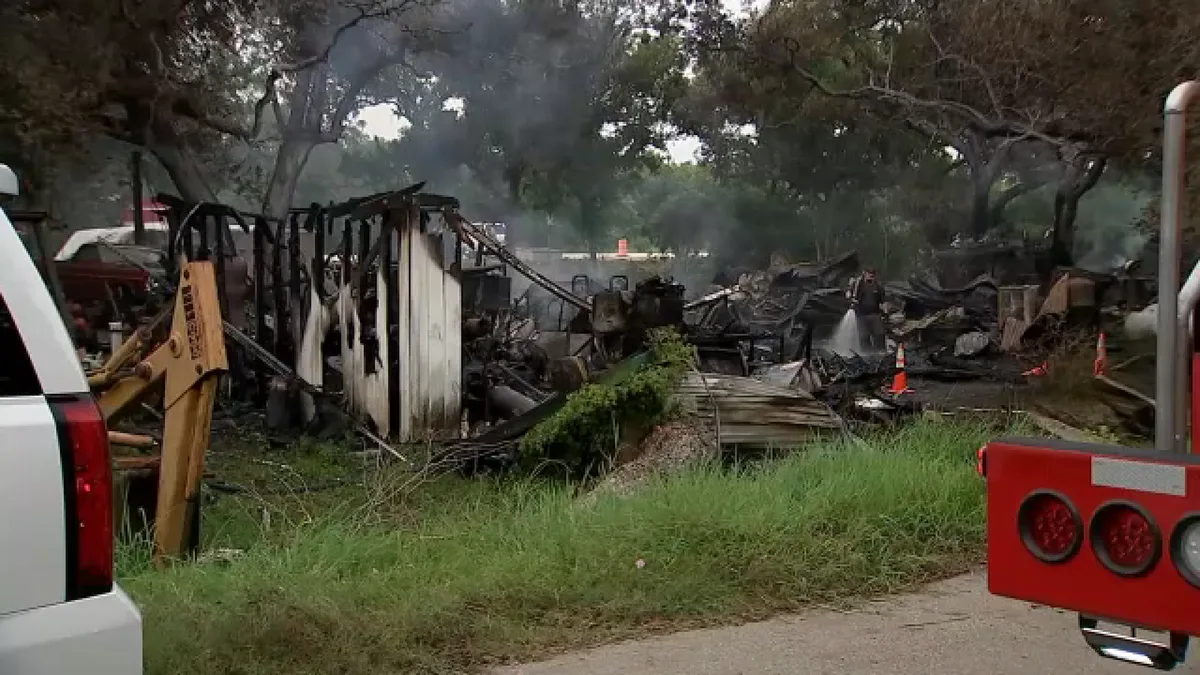 Man's body found in Brazoria County house fire debris, officials say