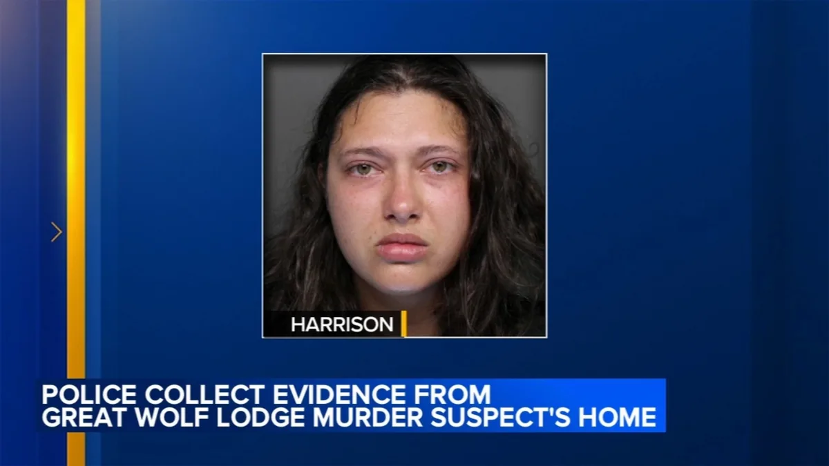 Police search home following double homicide at Great Wolf Lodge amid hunt for motive