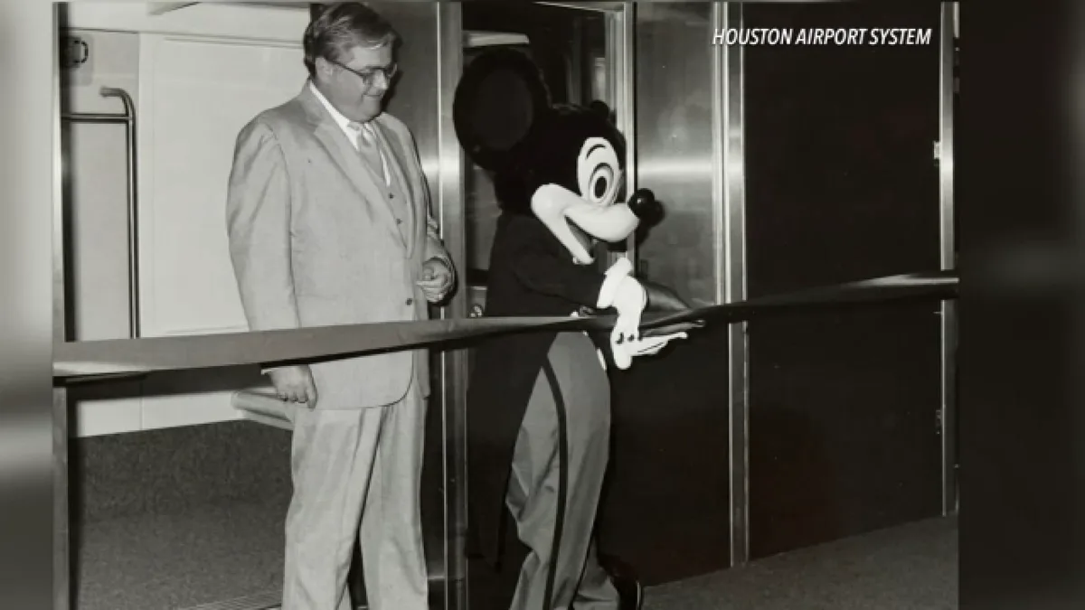 Disney-built 'PeopleMover' subway beneath Bush Intercontinental Airport celebrates 45th anniversary