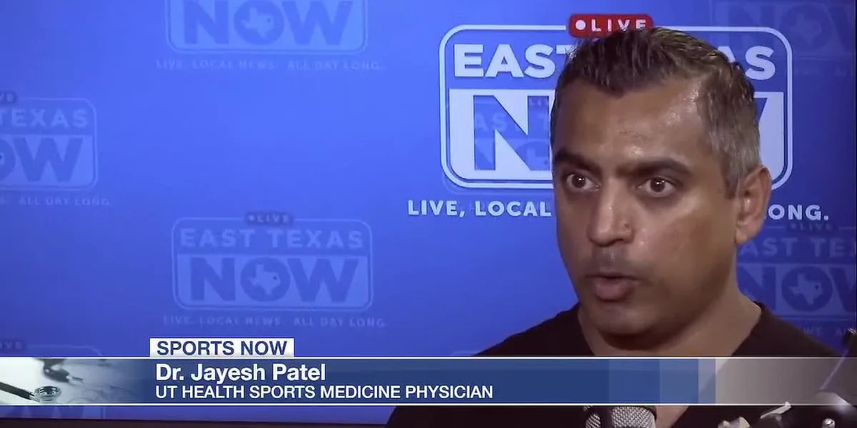 East Texas sports medicine doctor explains blood clots in athletes