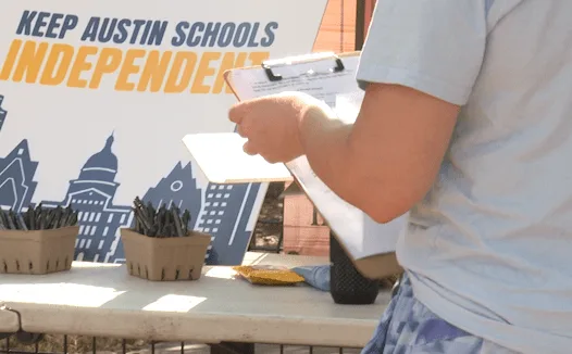 Student News Now: Austin ISD group rallies against a potential TEA takeover