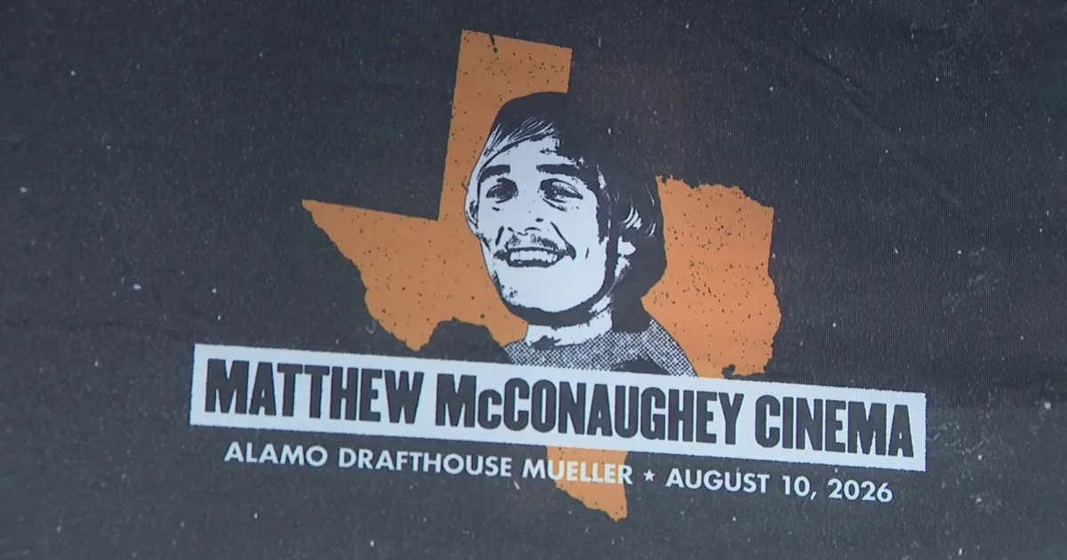 Matthew McConaughey Cinema new name of Alamo Drafthouse Mueller