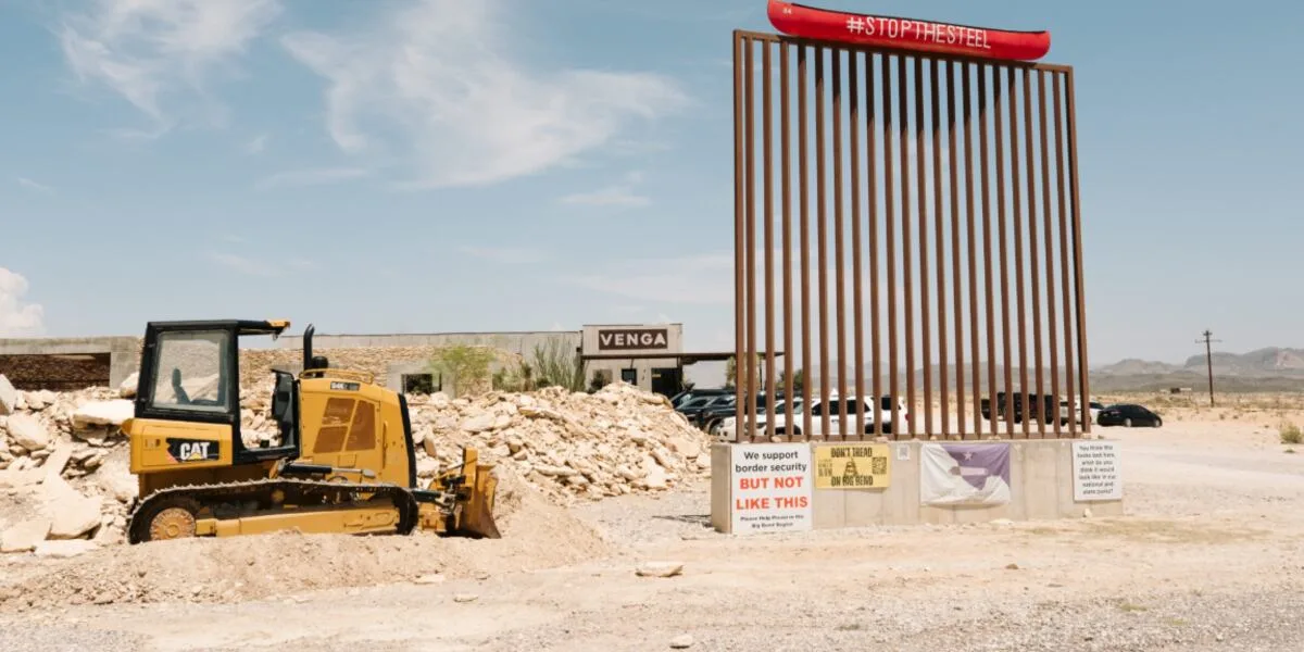 Feds pausing Big Bend border construction while CBP commissioner visits the park