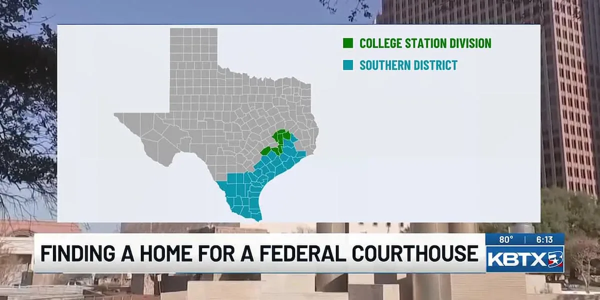 Search is on for federal courthouse site in College Station