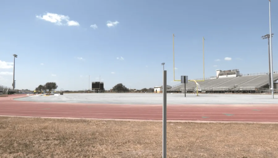 Rio Hondo's Bobcat Stadium still under construction