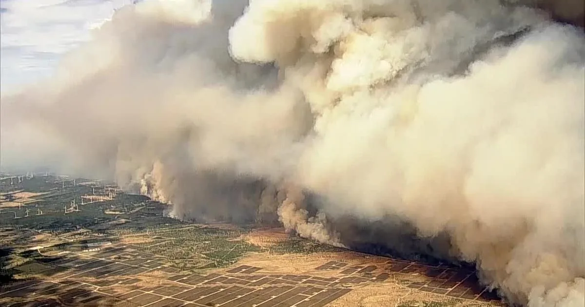 Ross Fire in Texas grows to 80,000 acres as winds shift