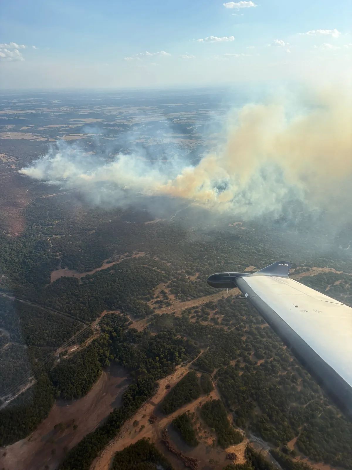 1,000 acre grass fire in Bosque County forces evacuations