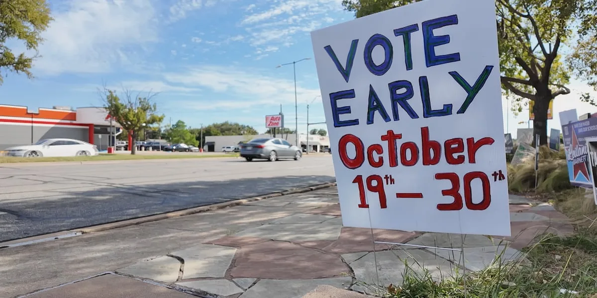 Early voting underway in Wichita County ahead of November election