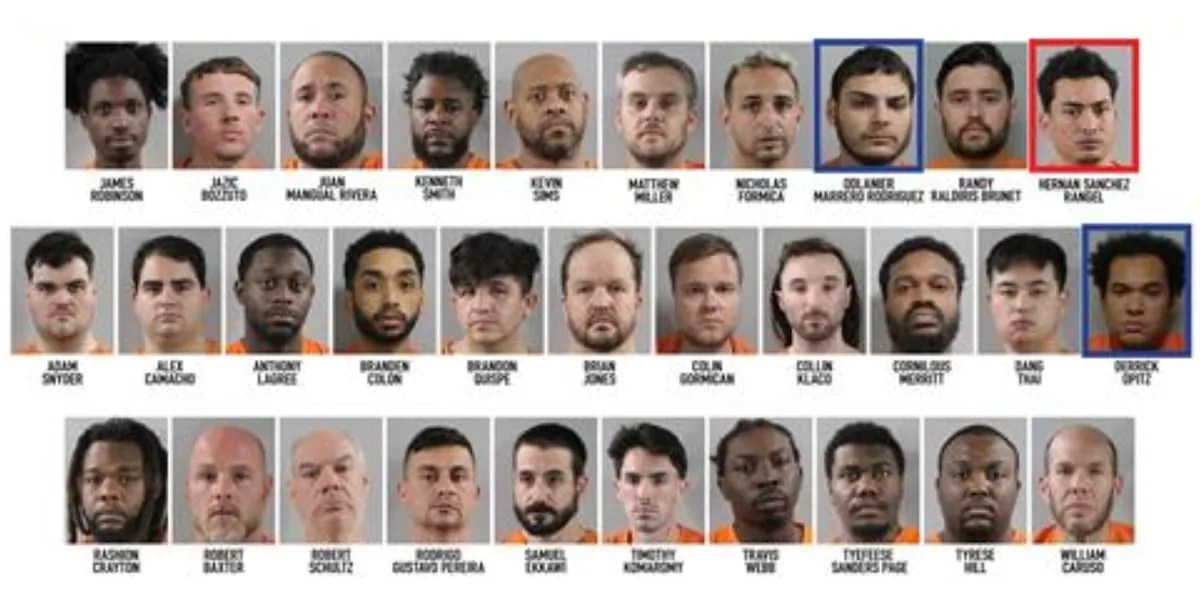 17 theme park workers among 281 arrested during undercover operation