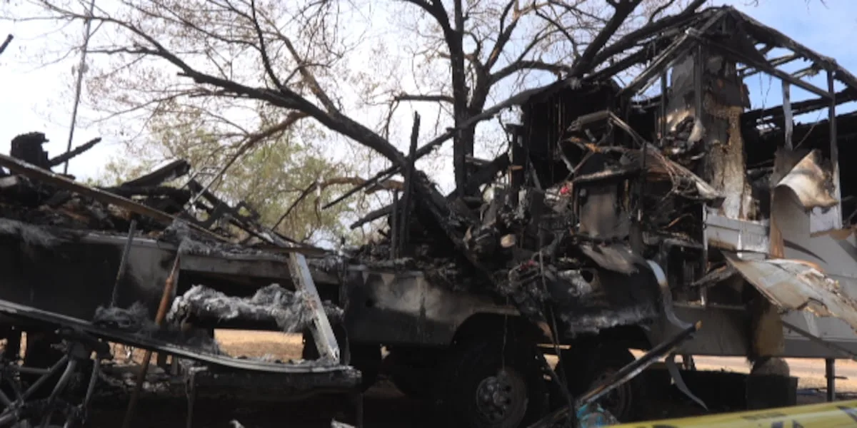 Lubbock veteran and wife searching for new beginning after fire destroys their RV