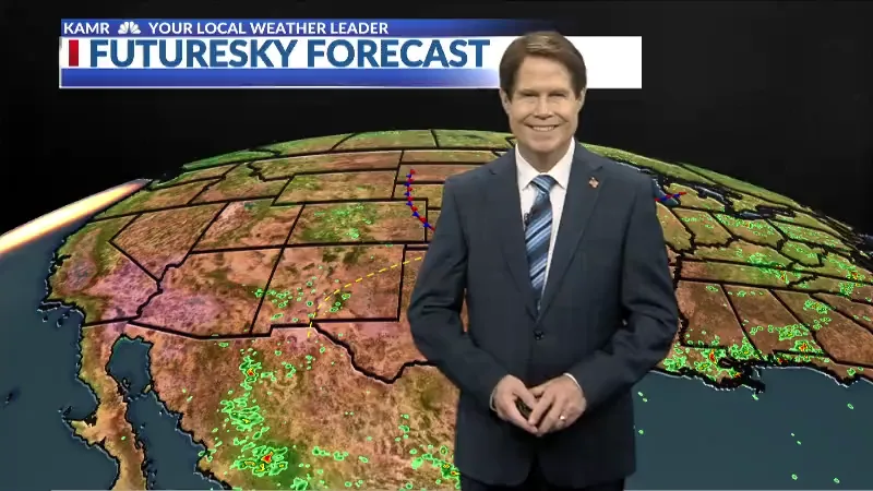 Weekend warmth and possible storms