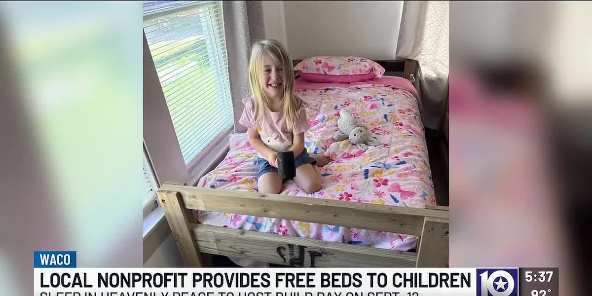 'Hope is a team sport': Waco nonprofit to hit 2000th bed donated to local children