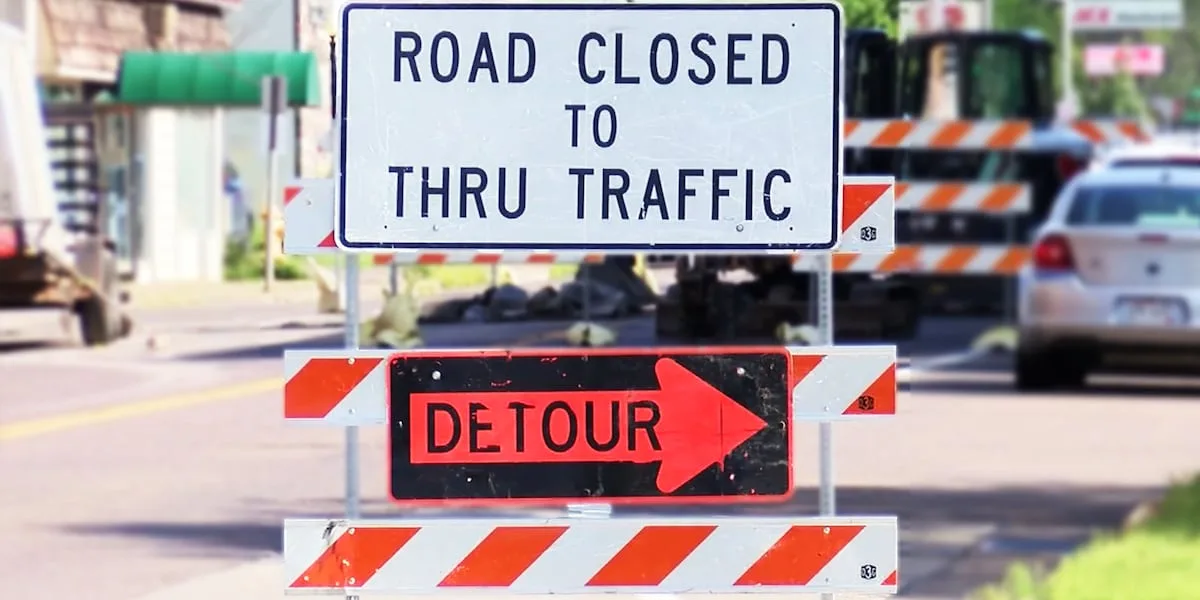 Roadwork continues in Waco, bringing new closures Monday