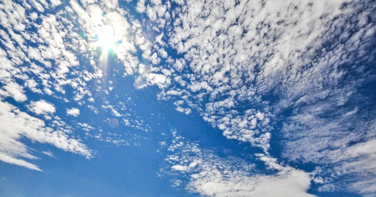 Hot and generally dry, for now