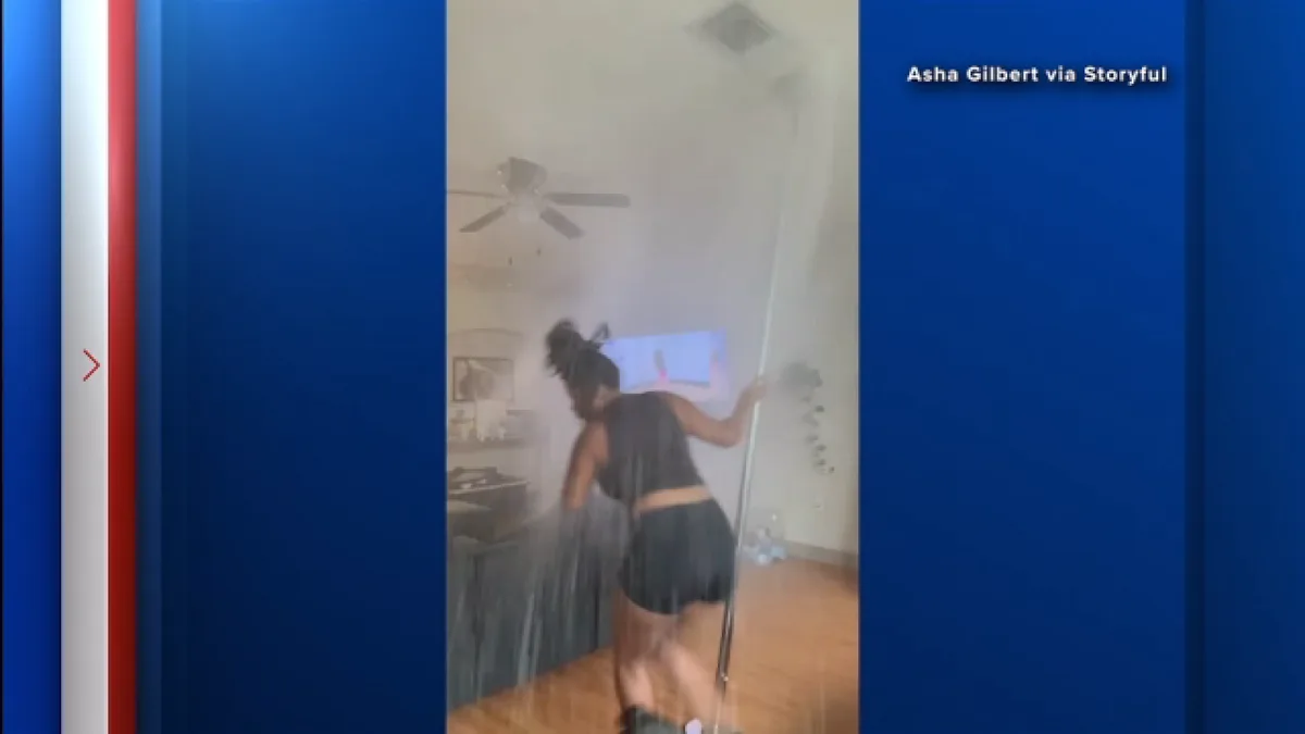 Pole dancing mishap leads to water damage in multiple apartment units
