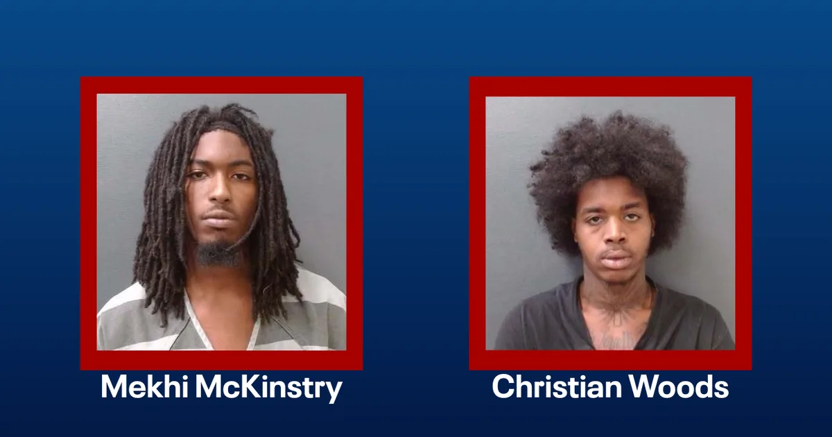 Two Houston men arrested in New Braunfels following 'bank jugging' robbery and chase