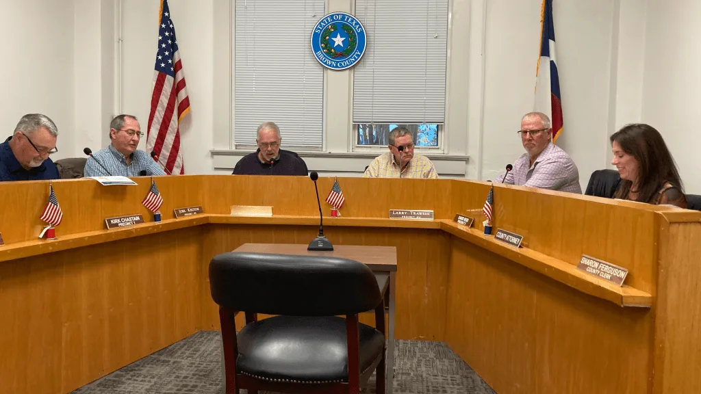 Lifting of burn ban among action taken by Brown County Commissioners Court