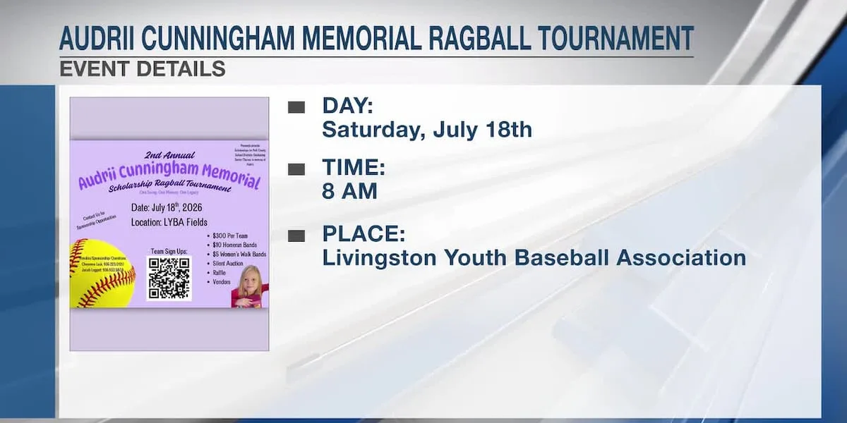 Audrii Cunningham Memorial Scholarship to host 2nd annual fundraiser in Polk County