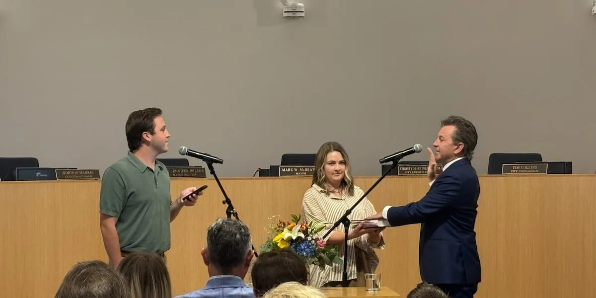 Tim Green sworn in as Lubbock City Council District 4 representative