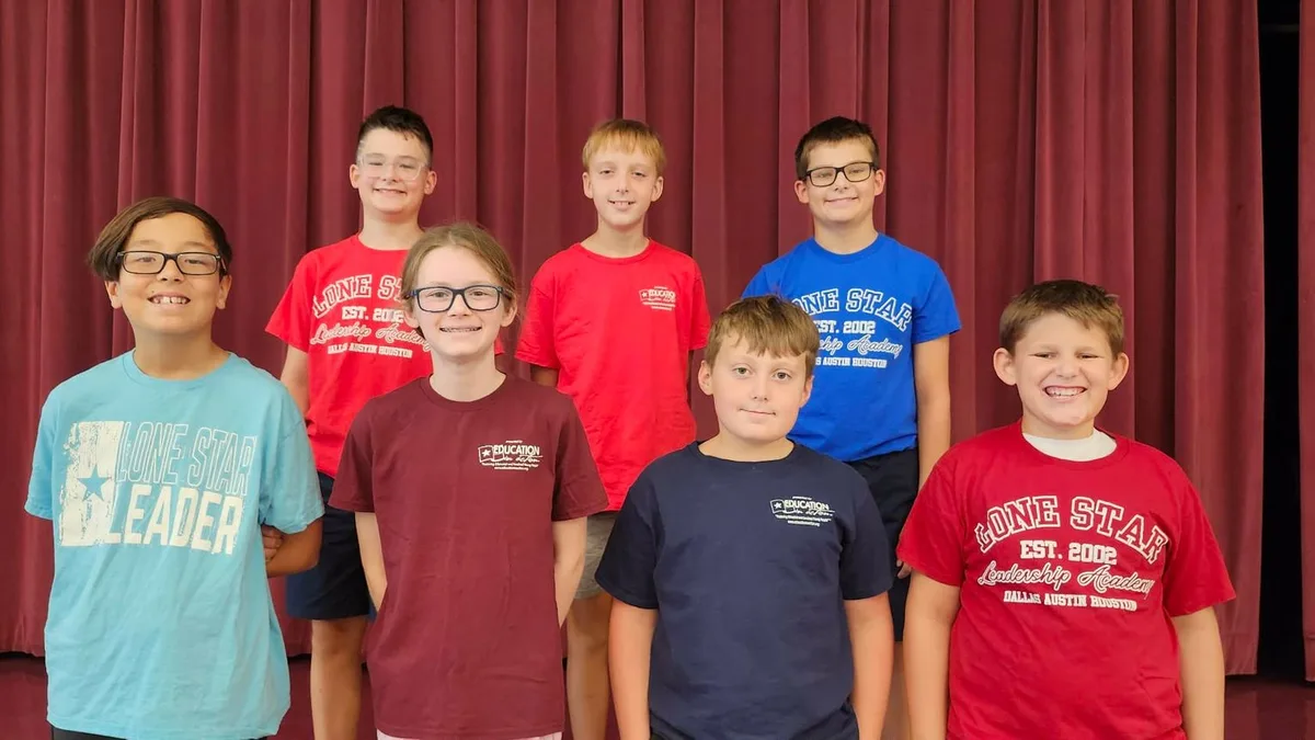 Eight WIS students spend summer building confidence, leadership skills at Lone Star Leadership Academies