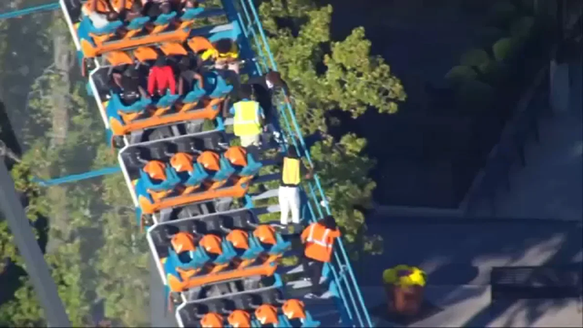 Man who fell to his death while riding Six Flags roller coaster identified