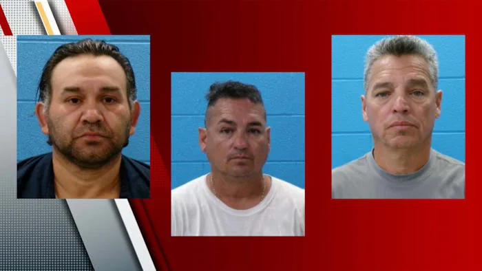 GCSO: 3 Texas men accused of stealing 9 million pounds of grain in statewide grain-theft operation