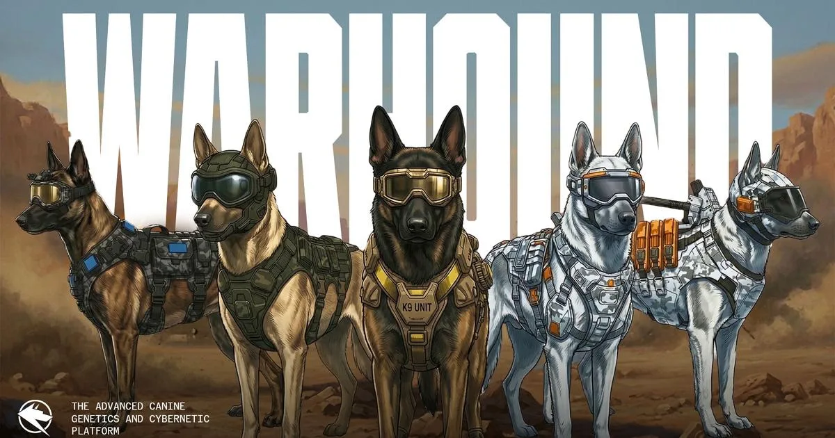 Warhound Launches with $200 Million to Rebuild America's Military Working Dog Supply, Using Advanced Genetics and Defense Technology