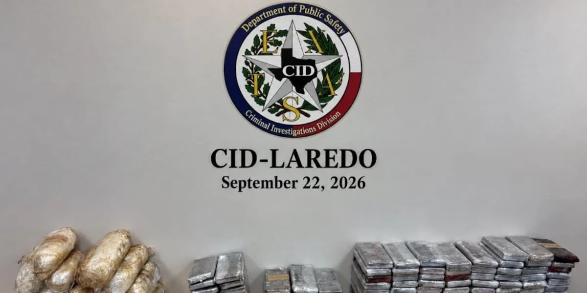 Two arrested after $1.4 million drug seizure at Laredo Port of Entry