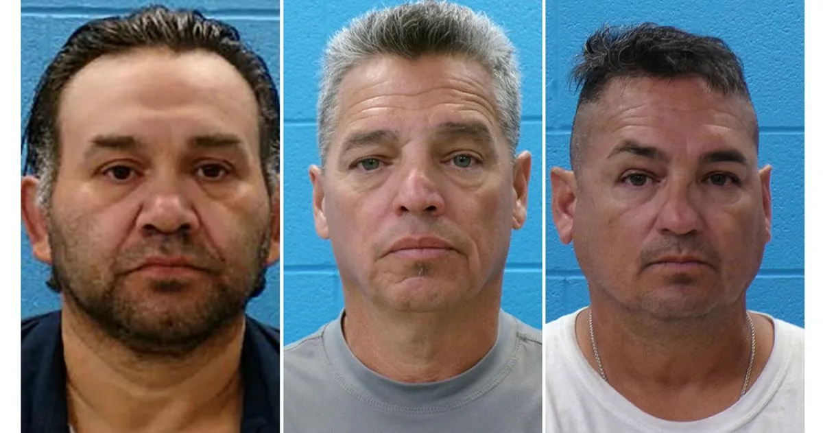 3 charged in grain theft operation