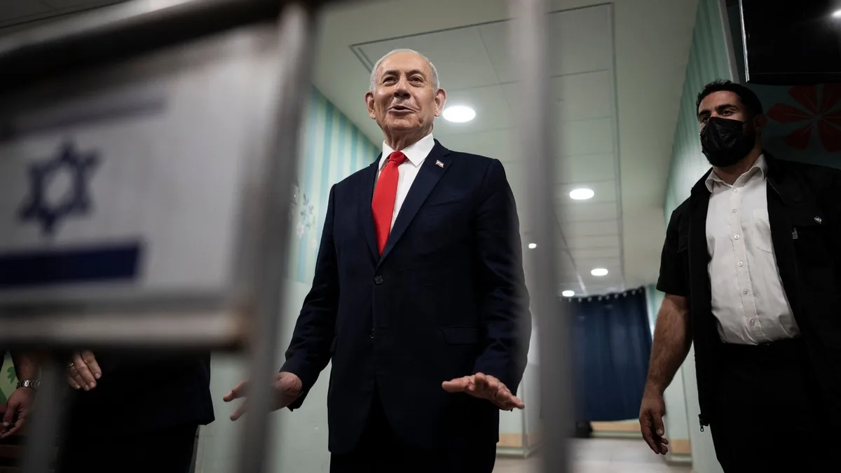 Netanyahu's future on the line as polls open in Israeli elections