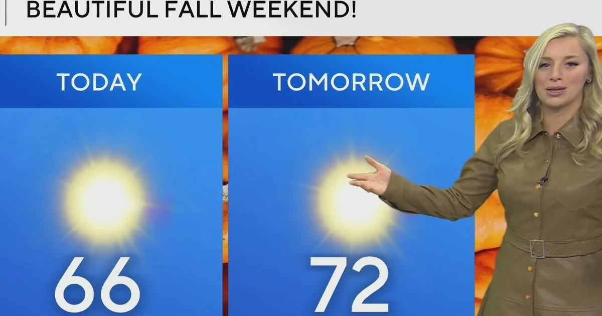 Wonderful fall weather in North Texas this weekend