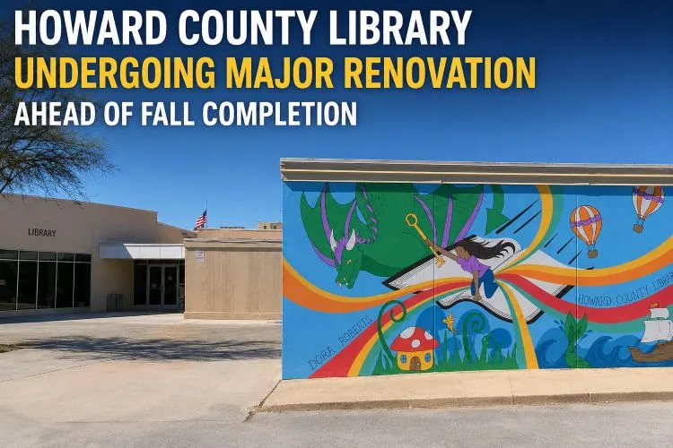 Howard County Library Undergoing Major Renovation Ahead of Fall Completion