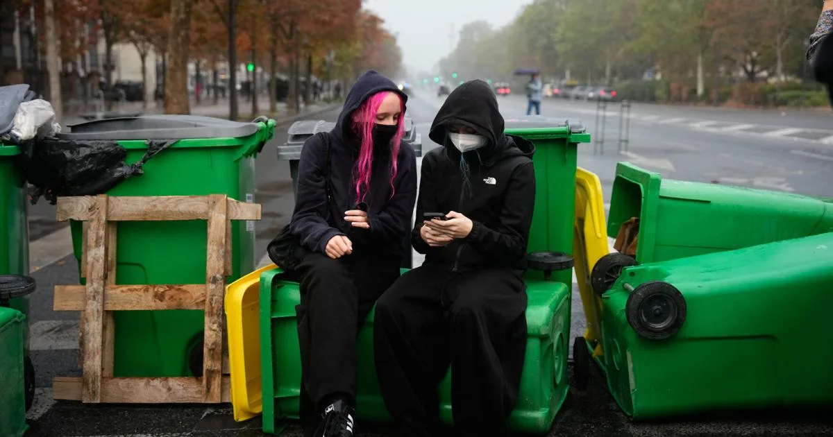Photos of youth around the world protesting for education, housing and political change