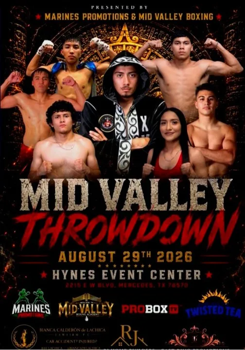 Mid Valley Throwdown boxing event happening Aug. 29