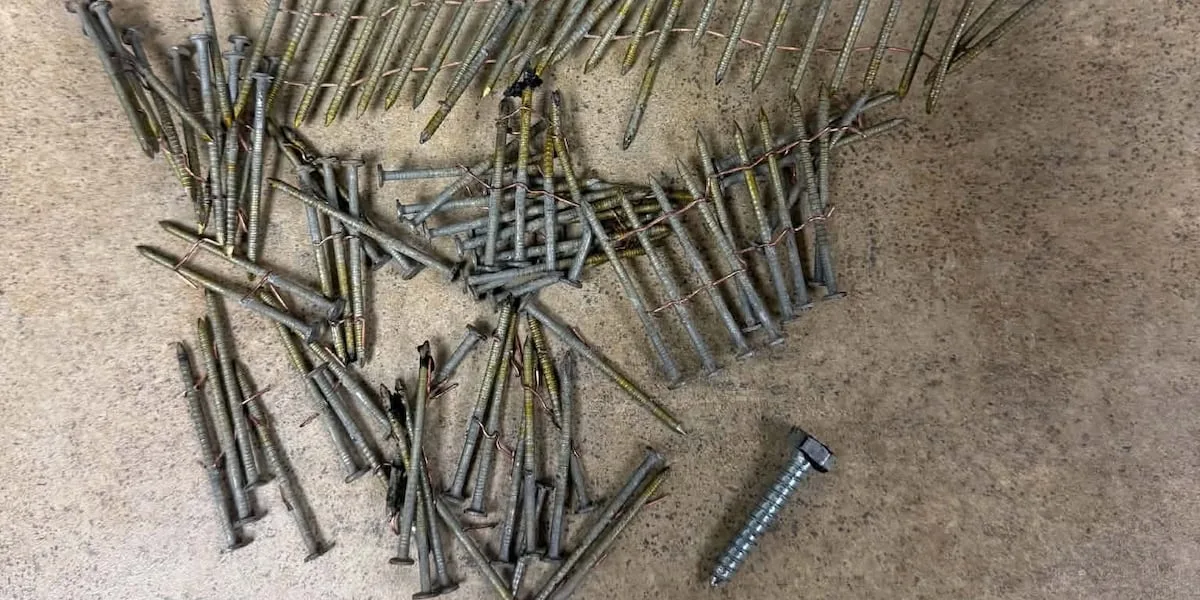 PD: Roughly 100 nails cleared from Hwy 110 in Whitehouse before causing flat tires