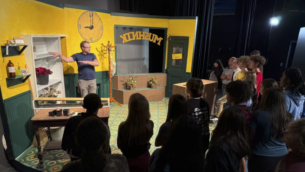 Behind the Curtain: BMS Theatre Students Discover the Backstage Magic of Live Theatre